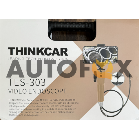 Эндоскоп THINKCAR TES-303 (Поворотная камера\6,2мм\Изображение на смартфон)