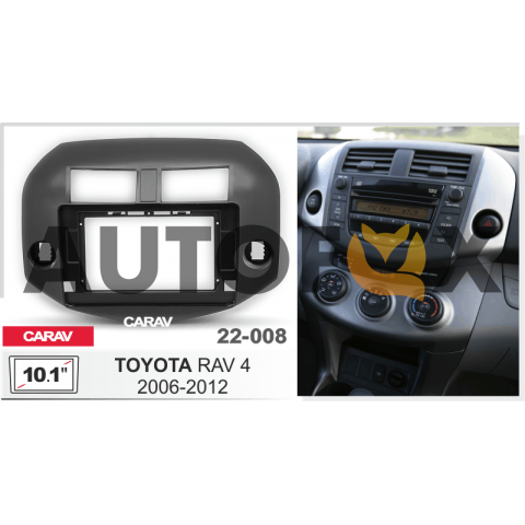 Carav 22-008: 10.1" TOYOTA RAV 4 2006-2012