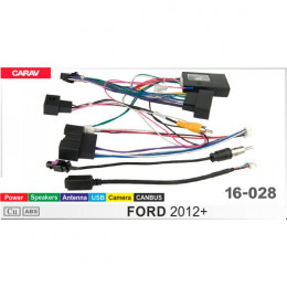 Carav 16-028 CAN-HiWorld Комплект Ford 2012+ (Питание/Динамики/Антенна/Камера/USB)