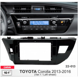 Carav 22-013: 10.1" TOYOTA Corolla 2013-2016