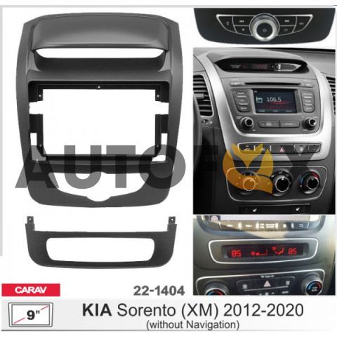 Carav 22-1404: 9" KIA Sorento (XM) 2012-20 без навигации