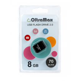 USB флэш-диск 8GB OltraMax 70 черный