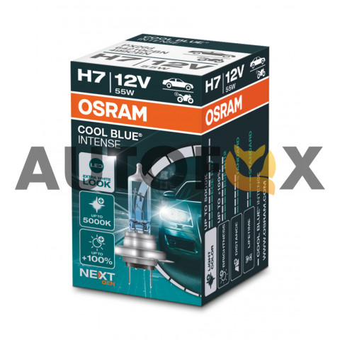 Osram Cool Blue Intense H7 (PX26d) 55w 12V 64210CBN Картон Лампа галоген (1шт) 