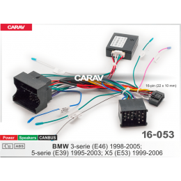 Carav 16-053: CAN-OD BMW 3-serie (E46) 1998-2005; 5-serie (E39) 1995-2003; X5 (E53) 1999-2006