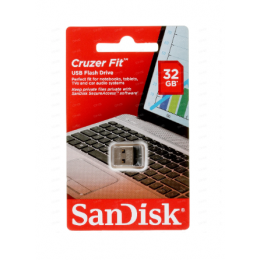 USB флэш-диск 32GB SanDisk Cruzer Fit черный