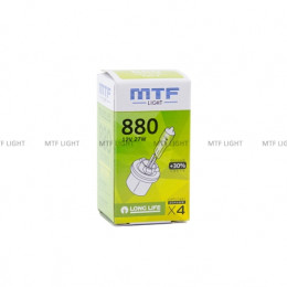 MTF Light Long Life H27(880)  27w 12V +30% HS1280 Картон Лампа галоген (1шт) 